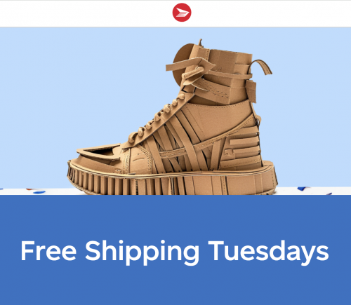 Canada Post Ship for FREE Today & Every Tuesday in October